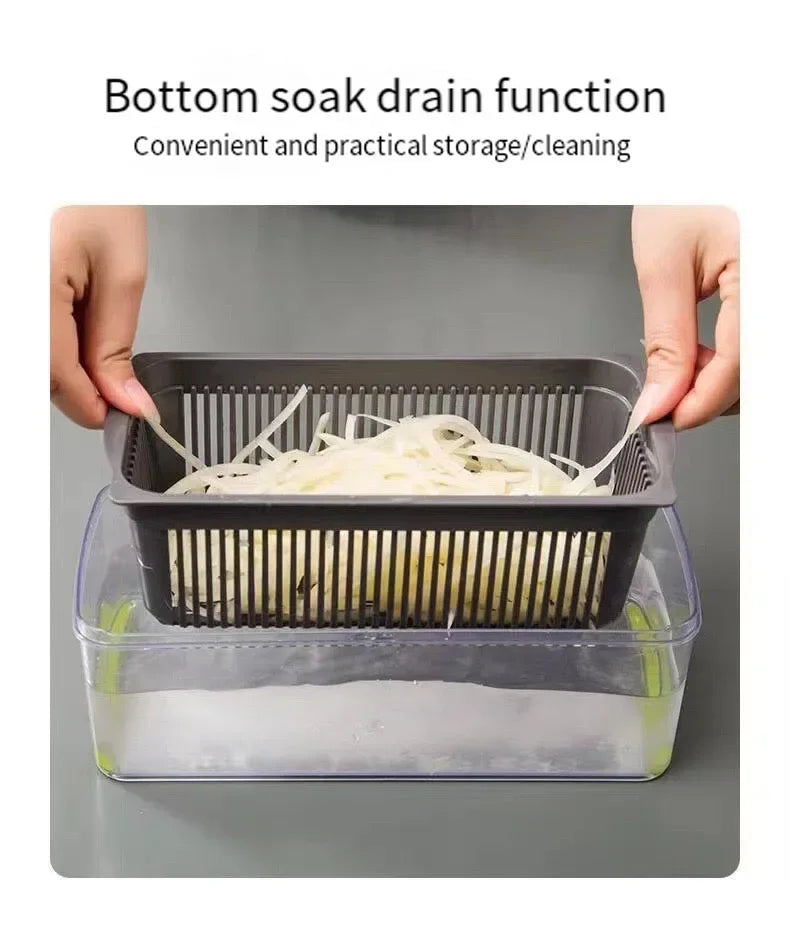 5-in-1 Vegetable Chopper – Slice, Dice & Grate